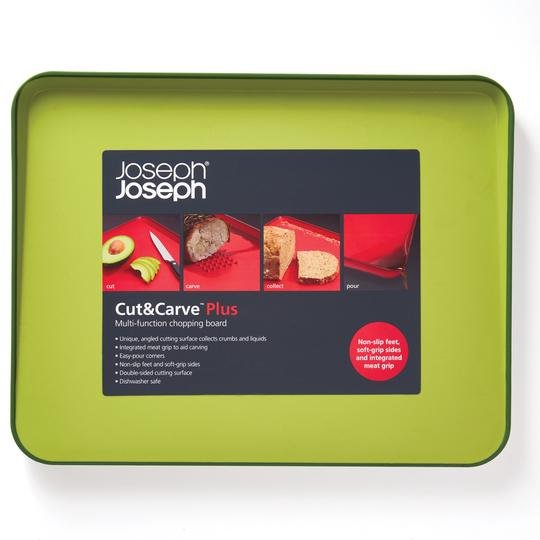  Joseph Joseph 60001 Cut&Carve Plus Yeşil Büyük Kesme Tahtası