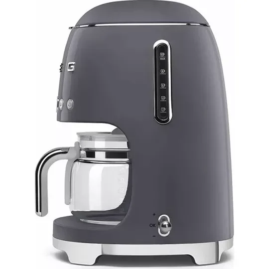 Smeg Linea 50'S Retro Style Filtre Kahve Makinesi- Barut Grey Dcf02Greu