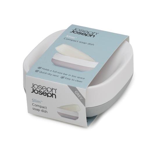  Joseph 70511 Slim Kompakt Sabunluk - Beyaz/Gri