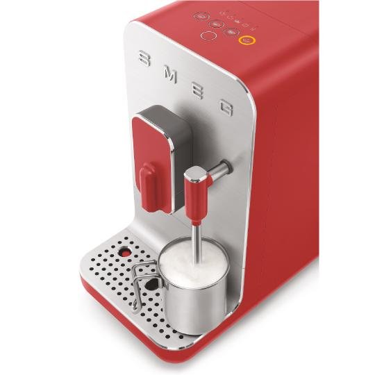 Smeg Otomatik Espresso Kahve Makinesi Mat Red Bcc02Rdme