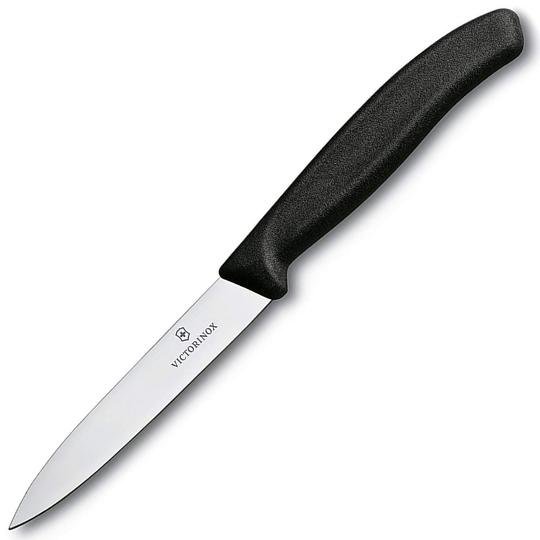 Victorinox Soyma Bıçağı 8 cm Sivri Fibrox Siyah 6.7603