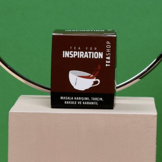  Teashop Inspiration Tea Bag, Masala Çay Harman-6 Premium Bag