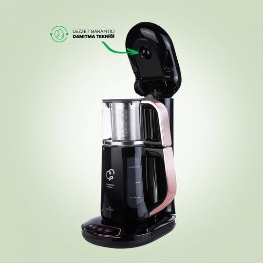  Karaca Çaysever Robotea Çay Makinesi Rosegold