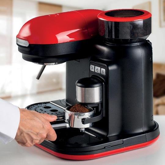  Ariete Moderna Espresso Kahve Makinesi - Kırmızı