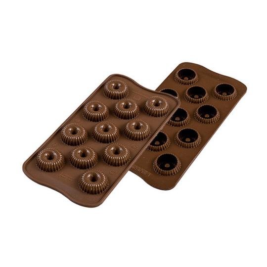  Silikomart Scg49 3D N15 Choco Cro Silikon Çikolata Kalıbı