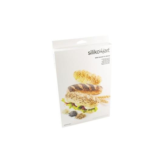  Silikomart Mini Baguette Bread 4'lü Baget Ekmek Kalıbı