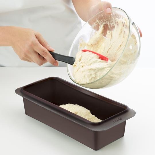 Lekue Kahverengi Silikon Ekmek Kalıbı 25 cm