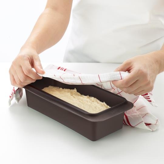 Lekue Kahverengi Silikon Ekmek Kalıbı - 28 cm