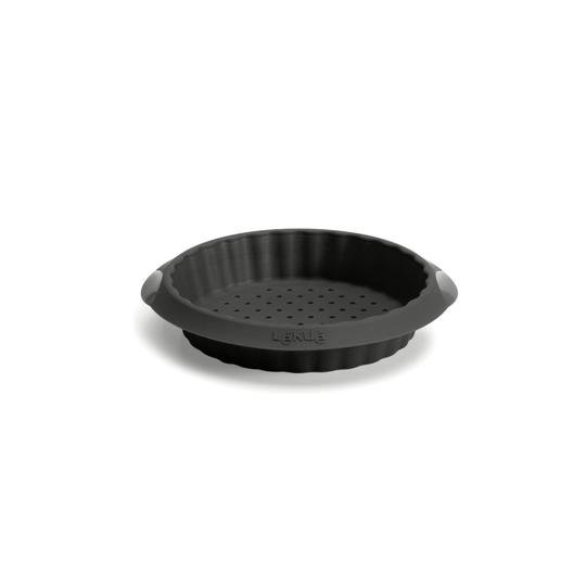 Lekue Single Tartelette 4'lü Siyah Silikon Tartelette Kalıbı 12 cm