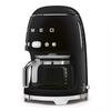  Smeg Linea 50'S Retro Style -Filtre Kahve Makinesi - Black Dcf02Bleu
