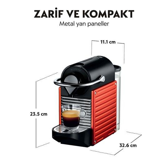  Nespresso C66R Pıxıe Red Bundle Kahve Makinesi