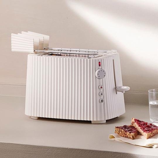 Alessi Plisse Beyaz Ekmek Kızartma Makinası
